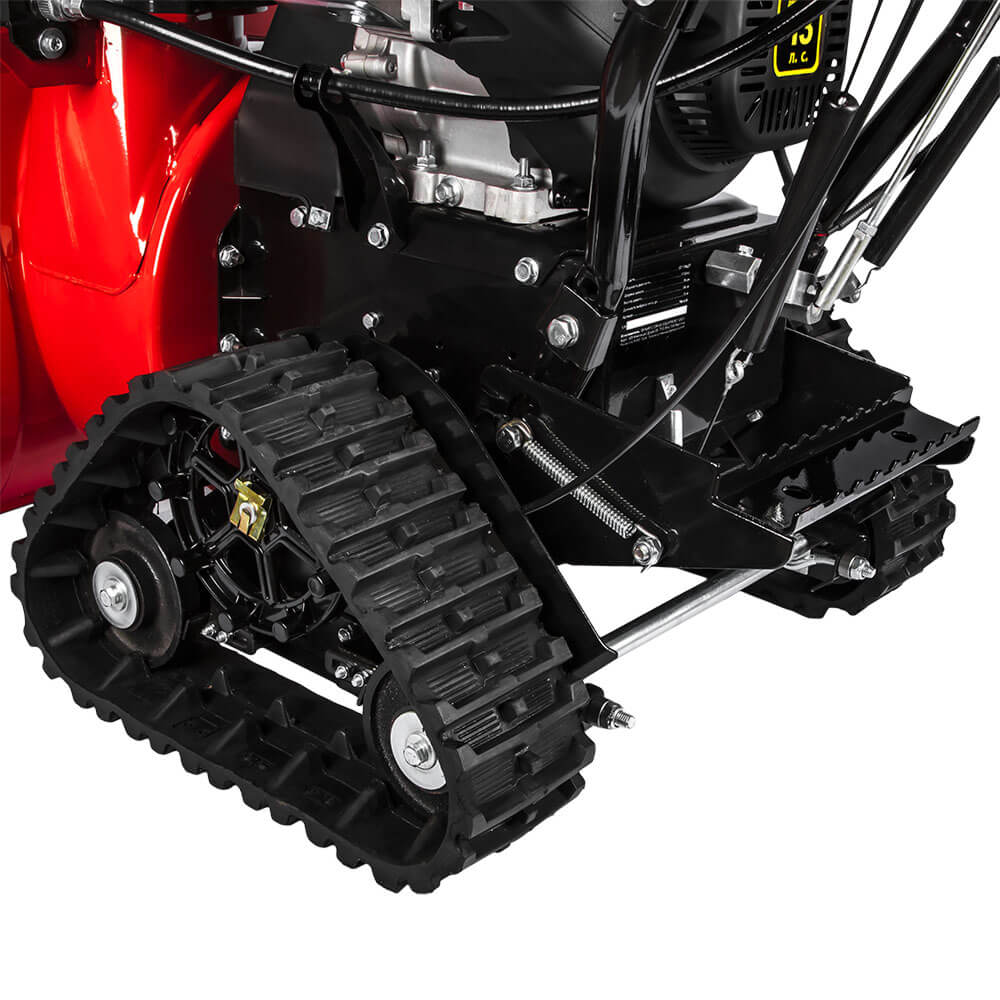 Снегоуборщик DDE ST1387LET, гусеничный ход