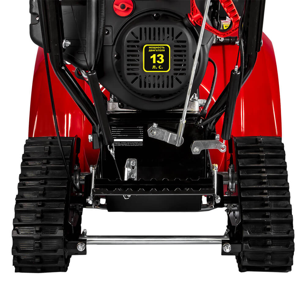 Снегоуборщик DDE ST1387LET, вид сзади